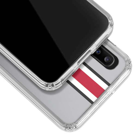 Ohio State University Buckeyes Galaxy A20 Clear Case